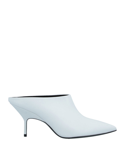 Pierre Hardy Woman Mules & Clogs White Size 8 Calfskin