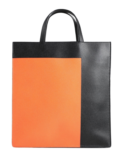 Valextra Handbags In Orange