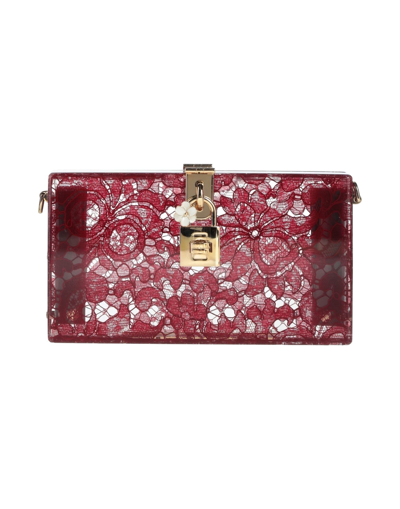 Dolce & Gabbana Handbags In Maroon