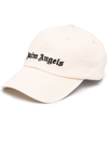 Palm Angels Embroidered-logo Baseball Cap In White