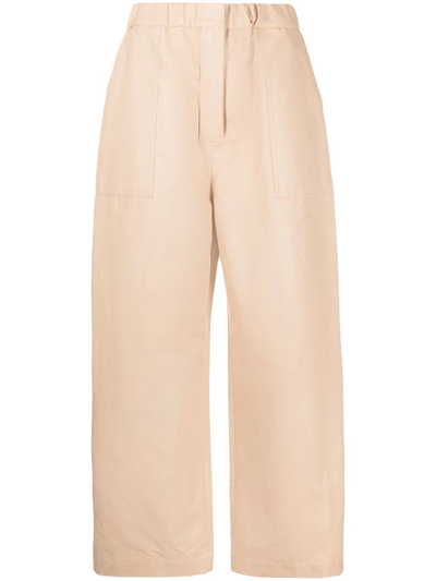 Ambush Wide-leg Cargo Trousers In Neutrals