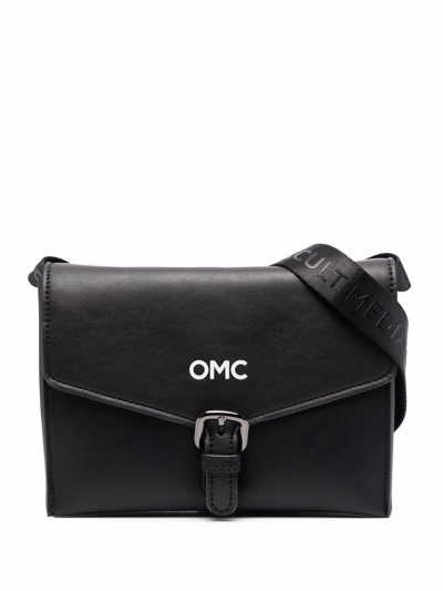 Omc Embossed Logo Crossbody Bag In Black