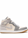 Jordan Air  1 Mid Se Basketball Shoe In Coconut Milk/ Particle Grey