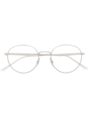 Ray Ban Round-frame Glasses In Silber