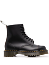 Dr. Martens' Black 1460 Toe Cap Bex Boots In Schwarz