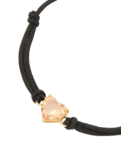 Kate Spade January Epoxy & Cord Slider Bracelet In Topaz