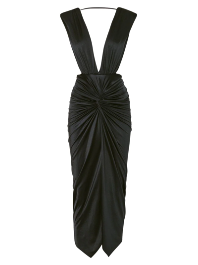 baobab mia midi dress Baobab Mia Midi Dress In Black
