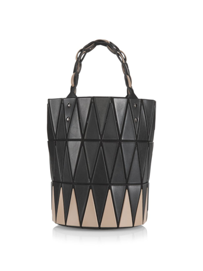 Bao Bao Issey Miyake Pvc Small Basket Bag In Black Multi | ModeSens