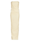 RICK OWENS WOMEN'S STRAPLESS SEQUIN-EMBROIDERED GOWN