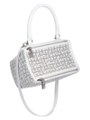 GIVENCHY WOMEN'S PANDORA PERFORATED LOGO LEATHER BAG