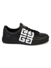 GIVENCHY MEN'S NEW CITY LEATHER SNEAKERS