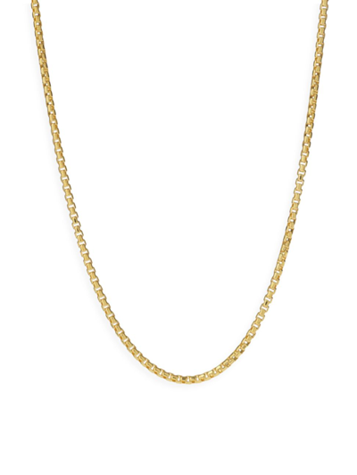 Degs & Sal Goldplated Box Chain Necklace