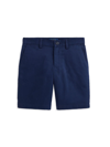 Polo Ralph Lauren Kids' Little Boy's Straight-fit Stretch Twill Shorts In Aviator Navy