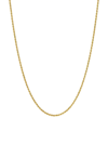 DEGS & SAL MEN'S GOLDPLATED ROPE CHAIN NECKLACE
