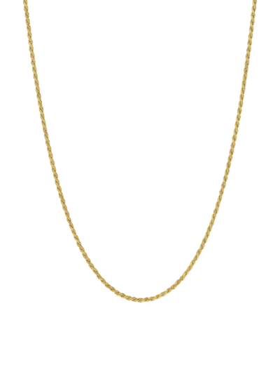 Degs & Sal Goldplated Sterling Silver Box Chain Necklace In Yellow