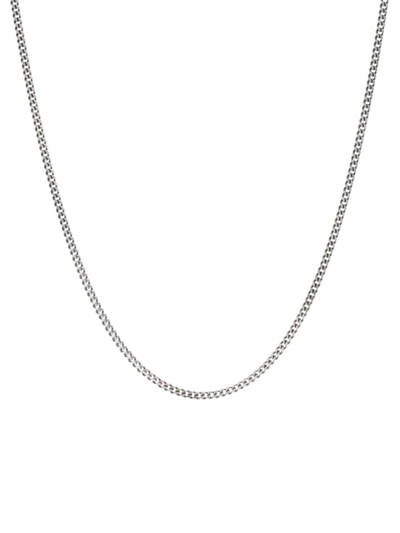 Degs & Sal 24" Box Link Chain Necklace In Sterling Silver (2.3mm)