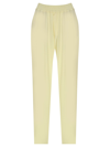 Zeynep Arcay Seventies Midwaist Wool Pants In Vanilla