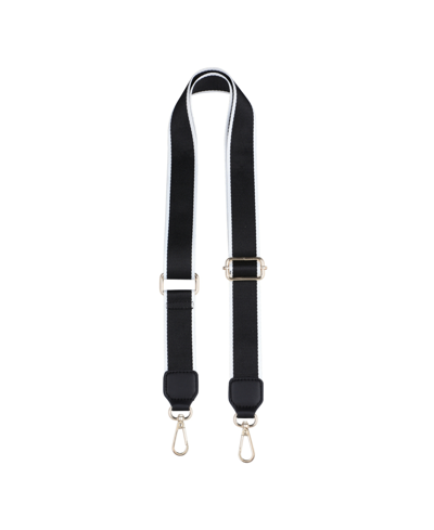 Macy's Adjustable Bag Shoulder Straps In Black White