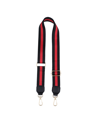 Macy's Adjustable Bag Shoulder Straps In Black Red Black