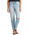 SILVER JEANS CO. JUNIORS' HIGHLY DESIRABLE STRAIGHT-LEG JEANS