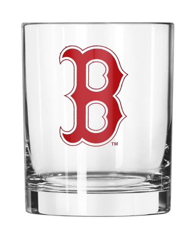 Logo Brands Boston Red Sox 14 oz Game Day Rocks Glass