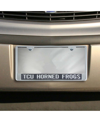 STOCKDALE MULTI TUCK HORNED FROGS CARBON FIBER TEAM LICENSE PLATE FRAME