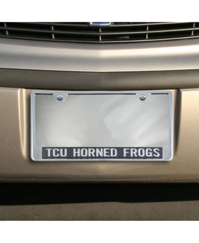 Stockdale Multi Tuck Horned Frogs Carbon Fiber Team License Plate Frame