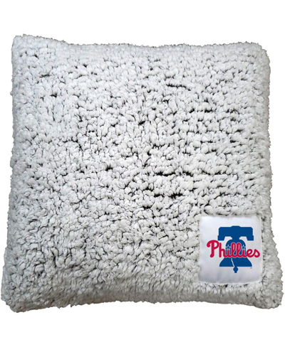 Logo Brands Philadelphia Phillies 16" X 16" Frosty Sherpa Pillow