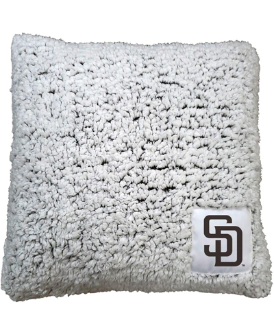 Logo Brands San Diego Padres 16" X 16" Frosty Sherpa Pillow