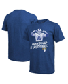 Majestic Men's  Aaron Donald Royal Los Angeles Rams Tri-blend Player T-shirt In Royal