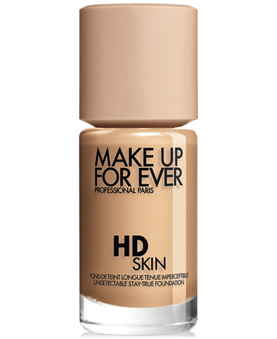 Make Up For Ever Hd Skin Undetectable Longwear Foundation In Y - Warm Sand (for Medium Skin Tones Wit