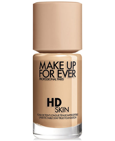 Make Up For Ever Hd Skin Undetectable Longwear Foundation In Y - Warm Nude (for Light To Medium Skin