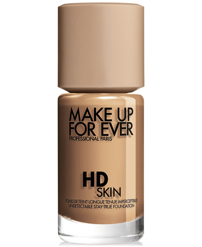 Make Up For Ever Hd Skin Undetectable Longwear Foundation In N - Amber (for Medium To Tan Skin Tones