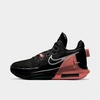 Nike Lebron Witness 6 Big Kids' Basketball Shoes In Black,sequoia,crimson Pulse,metallic Silver