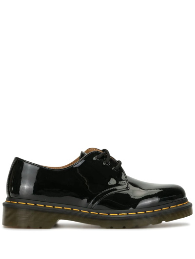 Dr. Martens' 1461 Patent Leather Shoes In Black