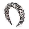 La Doublej Rapunzel Printed Headband In Fauve