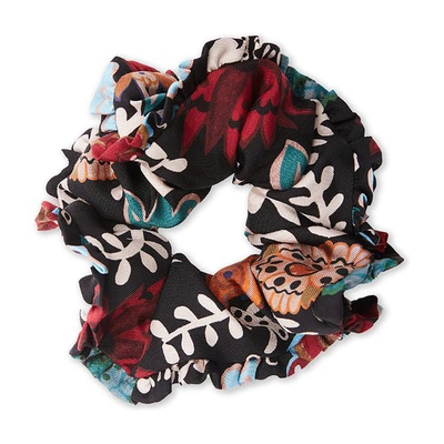 La Doublej Scrunchie In Fire Flower
