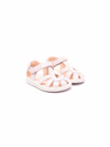 Camper Bicho Leather Fisherman Sandal In Pink