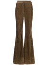 ADAM LIPPES CORDUROY FLARED TROUSERS