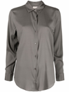 PAULA LONG-SLEEVE SILK SHIRT