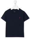 Polo Ralph Lauren Teen Embroidered Logo T-shirt In Blue