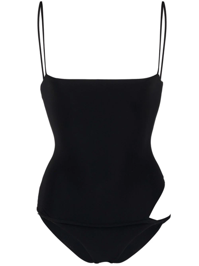 Christopher Esber Cutout-detail Swimsuit In Black