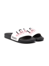 Dsquared2 Icon-print Pool Slides In White