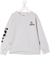 NUNUNU EMBROIDERED-LOGO SWEATSHIRT