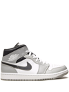 JORDAN AIR JORDAN 1 MID "LIGHT SMOKE GREY 2.0" SNEAKERS