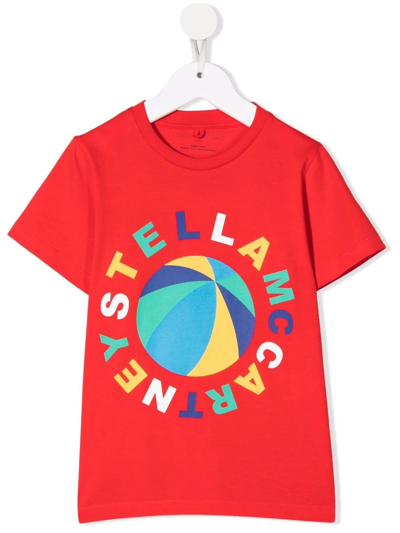 STELLA MCCARTNEY LOGO-PRINT T-SHIRT