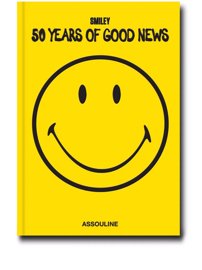 Assouline 50 Years Of Good News Book In Yellow