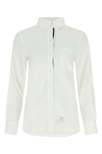 Thom Browne Cotton Shirt In White