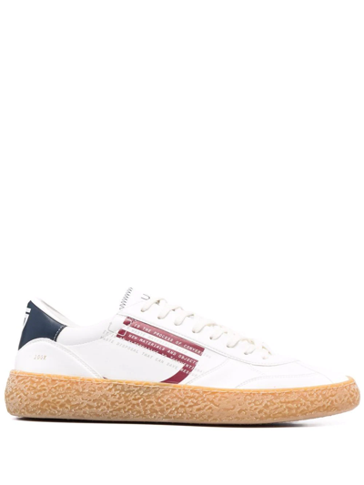 Puraai Low-top Lace-up Trainers In White