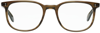 Garrett Leight Tortoiseshell Bentley Optical Glasses In Olive Tortoise